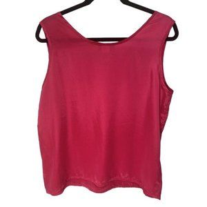 Impressions of California pink sleeveless top